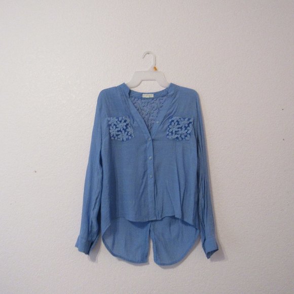 MINE Long Sleeve Button Up - Picture 1 of 2